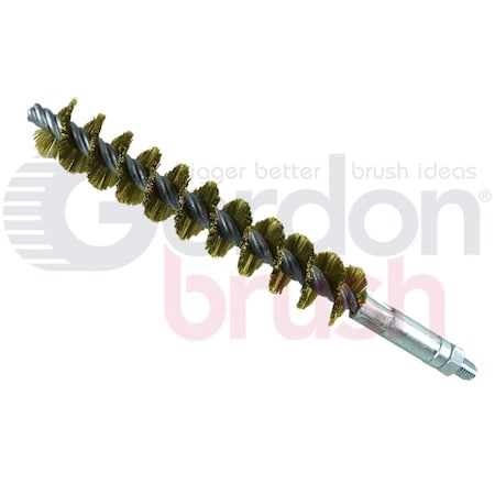 Gordon Brush 9/16" Brush Diameter Condenser Tube Brush - Brass 41015